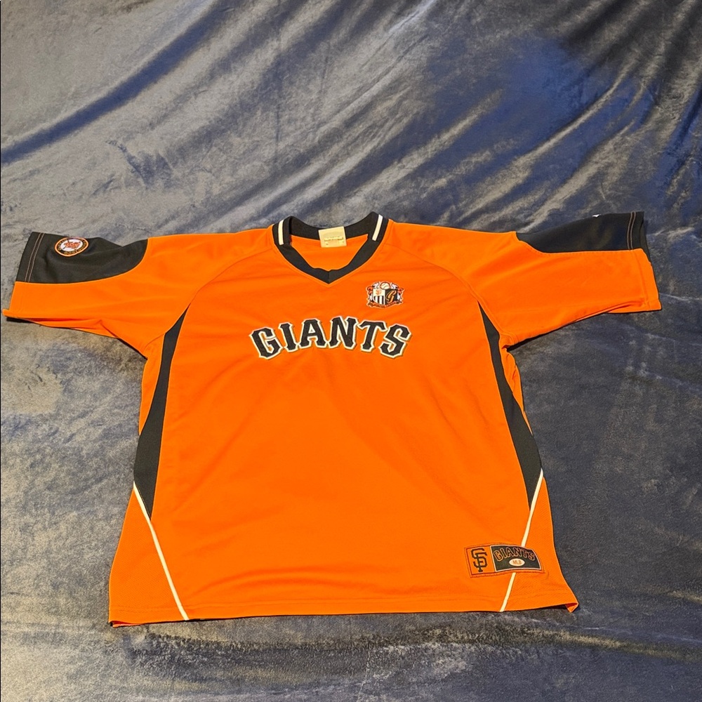 Lee Orange and Black Giants Jersey